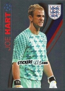 Sticker Joe Hart - England 2012 n. 48 - Topps