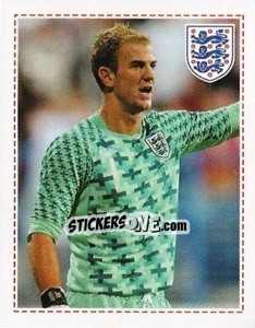 Sticker Joe Hart - England 2012 n. 50 - Topps