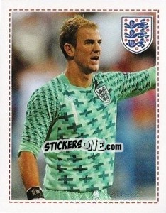 Cromo Joe Hart - England 2012 - Topps