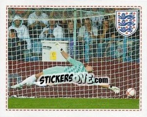 Sticker Joe Hart - England 2012 n. 51 - Topps