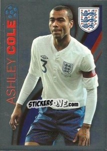 Sticker Ashley Cole - England 2012 n. 56 - Topps