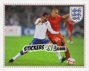Sticker Ashley Cole - England 2012 n. 59 - Topps