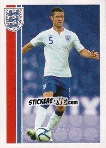 Sticker Gary Cahill - England 2012 n. 61 - Topps