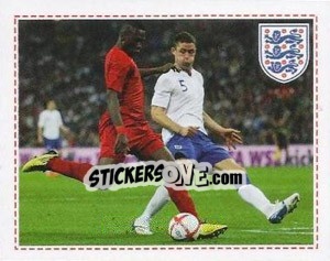 Sticker Gary Cahill - England 2012 n. 63 - Topps