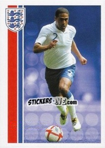 Cromo Glen Johnson - England 2012 - Topps