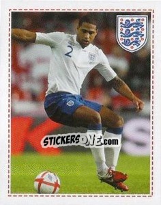 Sticker Glen Johnson - England 2012 - Topps
