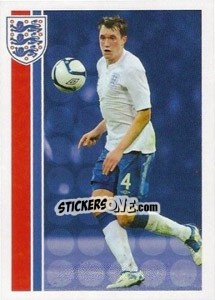 Sticker Phil Jones - England 2012 - Topps