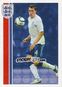 Sticker Phil Jones - England 2012 n. 69 - Topps