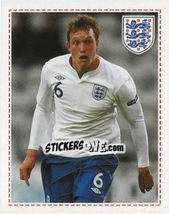 Sticker Phil Jones - England 2012 n. 70 - Topps
