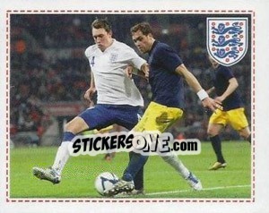 Sticker Phil Jones - England 2012 n. 71 - Topps
