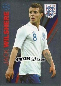 Figurina Jack Wilshere - England 2012 - Topps
