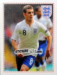 Figurina Jack Wilshere - England 2012 - Topps
