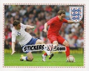 Sticker James Milner - England 2012 n. 87 - Topps