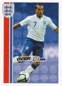 Sticker Theo Walcott - England 2012 n. 89 - Topps