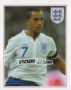Sticker Theo Walcott - England 2012 n. 90 - Topps
