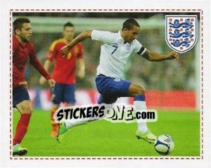 Sticker Theo Walcott - England 2012 n. 91 - Topps