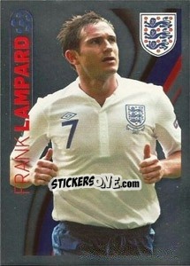Sticker Frank Lampard - England 2012 n. 92 - Topps