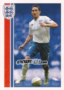 Sticker Frank Lampard - England 2012 n. 93 - Topps