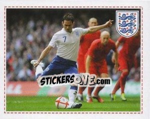 Sticker Frank Lampard - England 2012 n. 95 - Topps