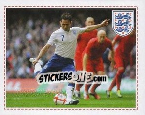 Cromo Frank Lampard - England 2012 - Topps