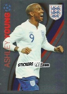 Sticker Ashley Young - England 2012 n. 96 - Topps