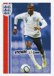 Sticker Ashley Young - England 2012 - Topps