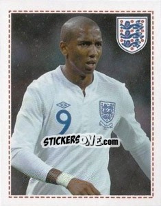 Sticker Ashley Young - England 2012 n. 98 - Topps