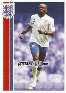 Sticker Darren Bent - England 2012 n. 105 - Topps