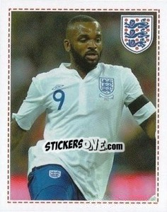 Sticker Darren Bent - England 2012 n. 106 - Topps