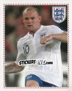 Sticker Wayne Rooney - England 2012 n. 110 - Topps