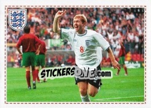 Sticker Vs Portugal (Paul Scholes) - England 2012 n. 113 - Topps
