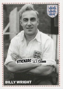 Sticker Billy Wright - England 2012 n. 122 - Topps