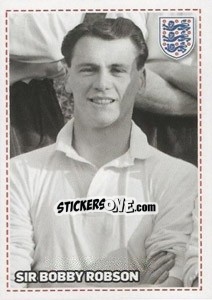 Sticker Bobby Robson - England 2012 - Topps