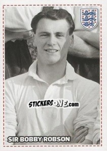 Sticker Bobby Robson - England 2012 n. 126 - Topps