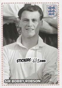 Cromo Bobby Robson - England 2012 - Topps