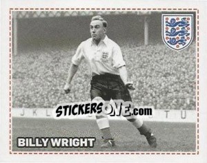 Sticker Billy Wright - England 2012 - Topps