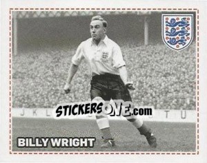Sticker Billy Wright - England 2012 n. 127 - Topps