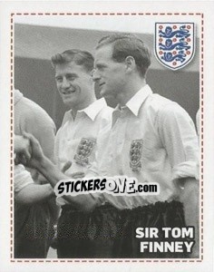 Sticker Tom Finney - England 2012 - Topps