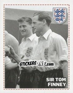 Figurina Tom Finney - England 2012 n. 129 - Topps
