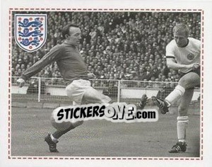 Sticker Nobby Stiles - England 2012 n. 133 - Topps