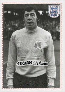 Cromo Gordon Banks - England 2012 n. 134 - Topps