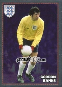 Sticker Gordon Banks - England 2012 n. 138 - Topps