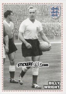 Cromo Billy Wright - England 2012 - Topps