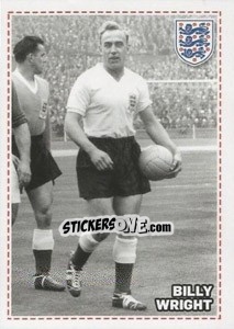 Sticker Billy Wright - England 2012 n. 143 - Topps