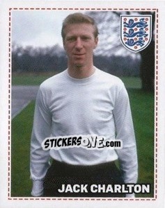 Sticker Jack Charlton - England 2012 - Topps