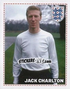 Sticker Jack Charlton - England 2012 n. 144 - Topps