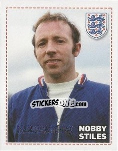 Sticker Nobby Stiles - England 2012 - Topps