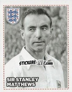 Sticker Stanley Matthews - England 2012 n. 154 - Topps