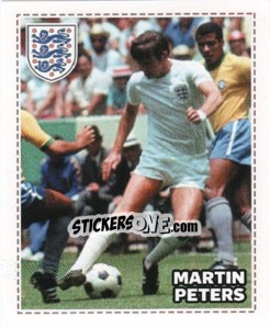 Sticker Martin Peters - England 2012 - Topps