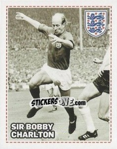 Sticker Bobby Charlton - England 2012 - Topps